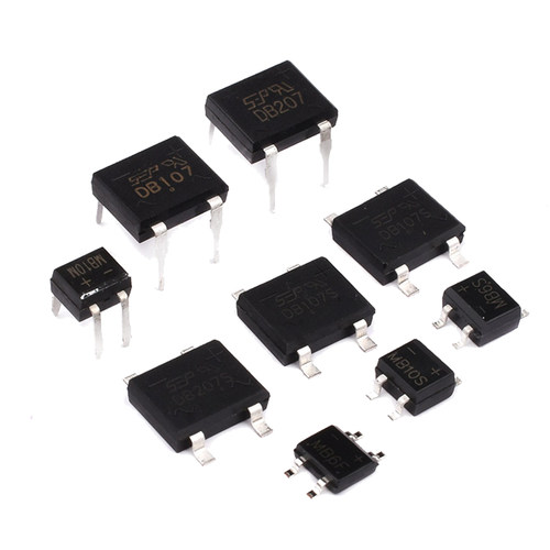 整流桥堆 DB107S/DB207S/DB157S/MB6S/MB10S/MB10F/MB10M/MSB207 - 图0
