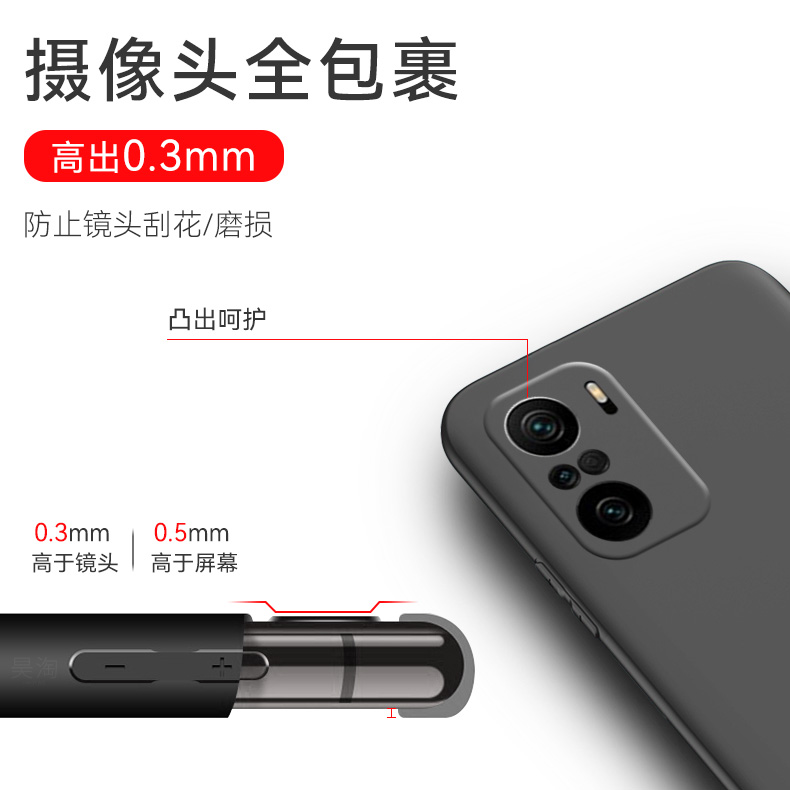 适用红米K40Pro手机壳送钢化膜redmik40pro保护套k4opor防摔k40pr0全包微磨砂k40p0r硅胶软壳M2012K11C潮男女 - 图0