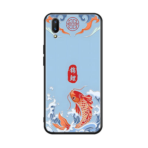 秋昊适用于华为畅享9手机壳y7pro-2019全包防摔cx9国风dub-al00a网红保护套dub-tl00小清新huawei唯美创意dub - 图3