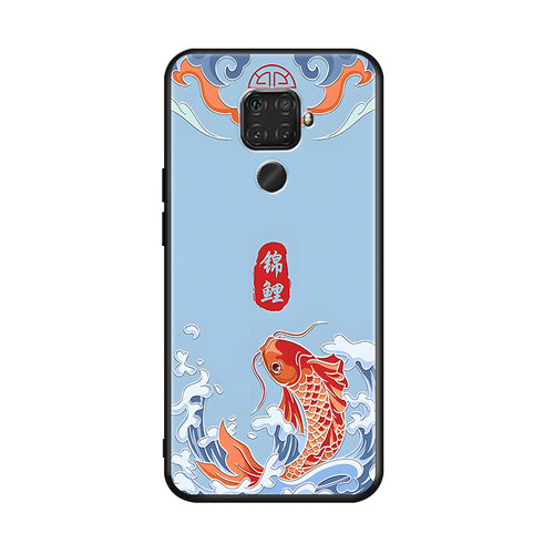 秋昊适用于华为nova5ipro简约文字spn-al00手机壳spn-tl00全包防摔nova5z网红spn-al10古风保护套mate30lite-图3