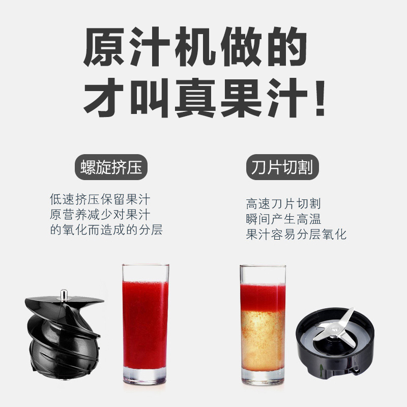德国西兰普家用渣汁分离水果原汁机 西兰普朗明诺榨汁机