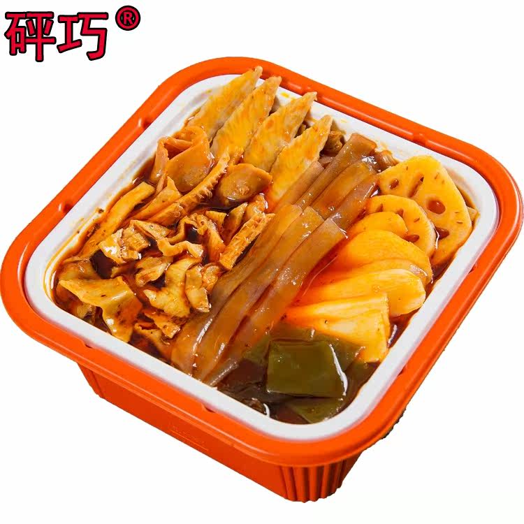 椒吱肉多多400g方便自热自煮速食 冠趣食品即食火锅