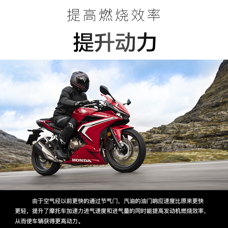 改装高流量空滤本田CB500F CBR500R CB500X滤清器空气滤芯空气格-图2