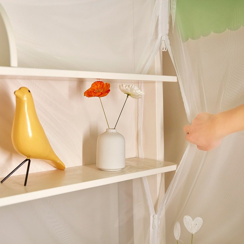 子母床蚊帐上下铺梯形1.5米家用高低拉链儿童床免安装床1.2米1.35,淘宝优惠券,粉丝福利购,淘宝优惠卷