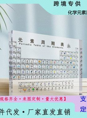 化学元素周期表桌面摆件