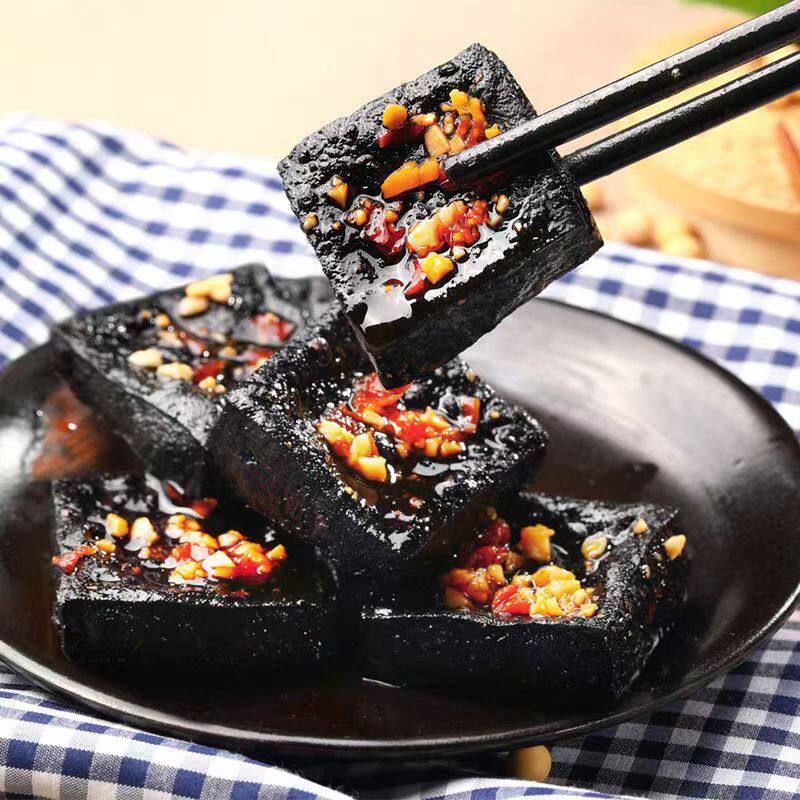 整盒20包邬辣妈长沙正宗即食臭豆腐 哦呦食品臭豆腐