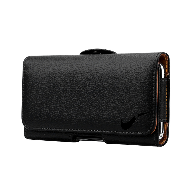 适用LG V50手机挂腰包V30挂腰皮套G6穿皮带G7男G9保护套G8X ThinQ9横挂K71裤腰带K61 Stylo5老人power2手机套 - 图3