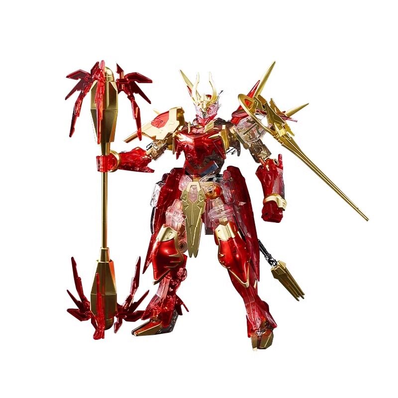 王者荣耀手办奇妙积木限量版王者荣耀孙悟空零号赤焰机甲拼装手办模型男孩礼物