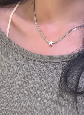 星星高级感学生项链甜酷