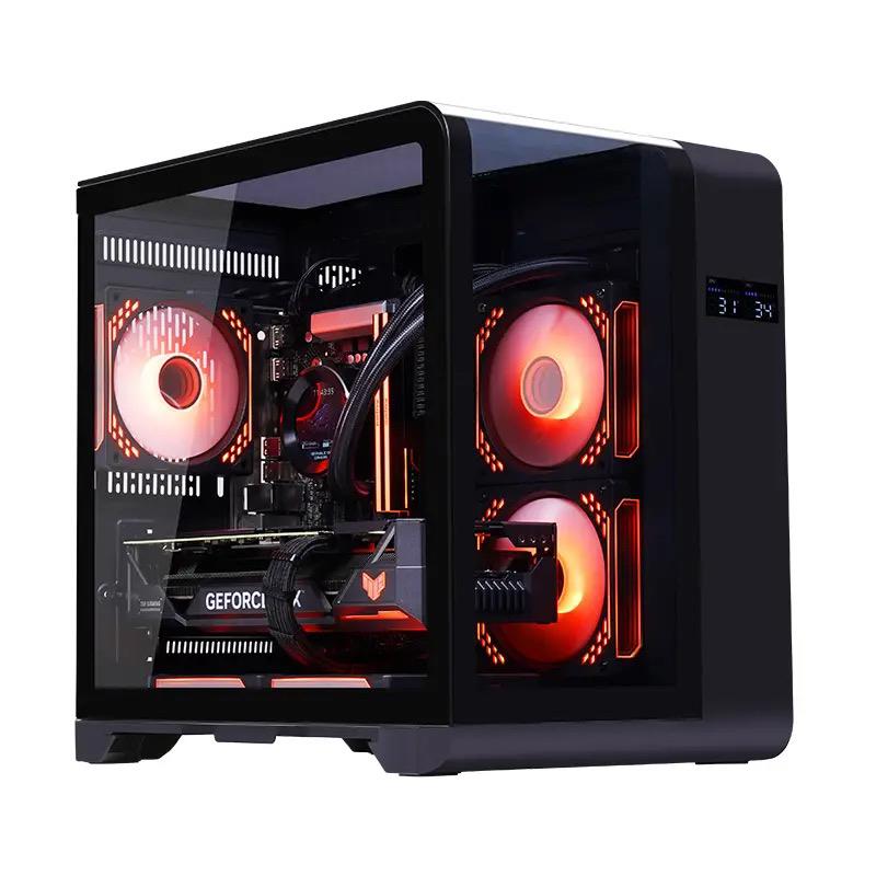 Wanjia Wentian mini sea view room Wentian PLUS chassis MATX motherboard 240 water-cooled desktop computer white accessories