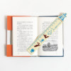 Andersen fairy tale paper-cut elements brass bookmark ruler
