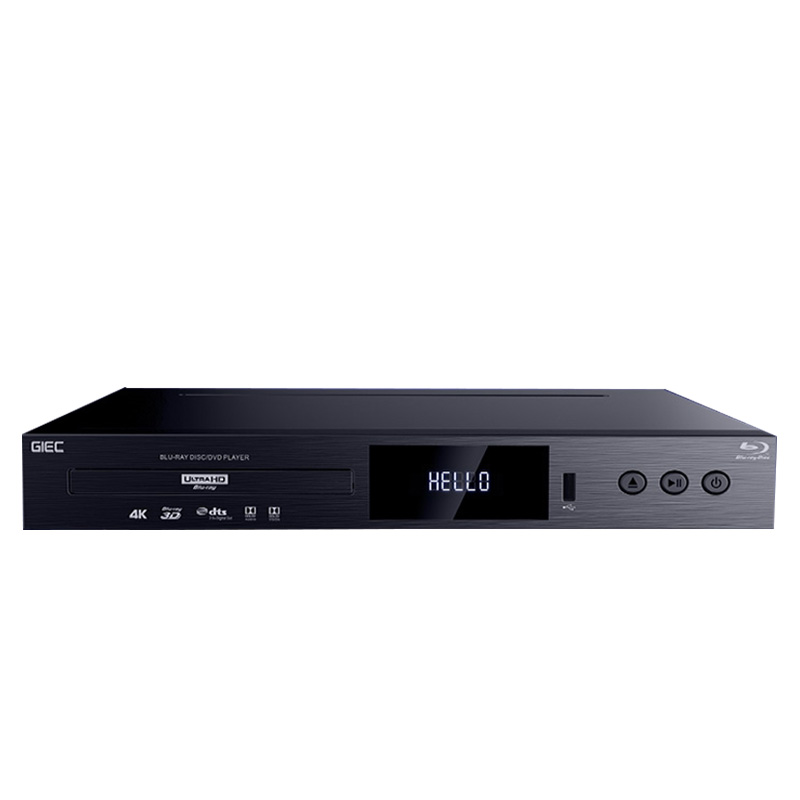 GIEC/杰科BDP-G5300真4K  UHD蓝光播放机dvd高清硬盘播放器HDR - 图1