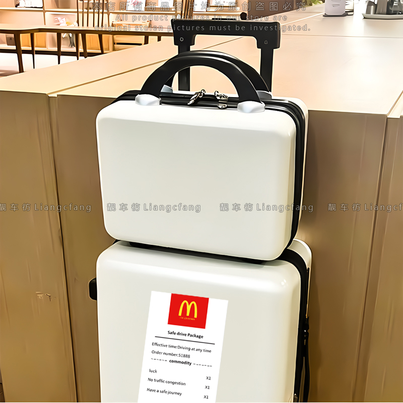 汽车贴纸麦当劳清单个性电动摩托车行李箱笔记本划痕创意装饰贴画