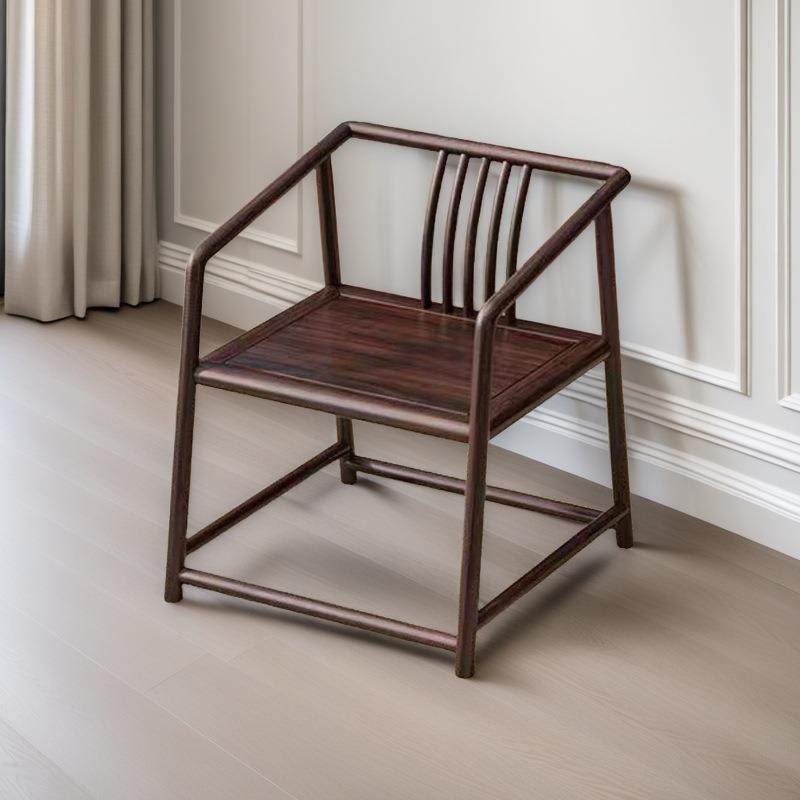 乌金木中式乌金木实木椅子圈椅单人太师椅三件套会客主人靠背茶椅,淘宝优惠券,粉丝福利购,淘宝优惠卷