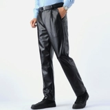 Ветрозащитные удерживающие тепло утепленные водонепроницаемые износостойкие рабочие штаны, для среднего возраста, свободный крой