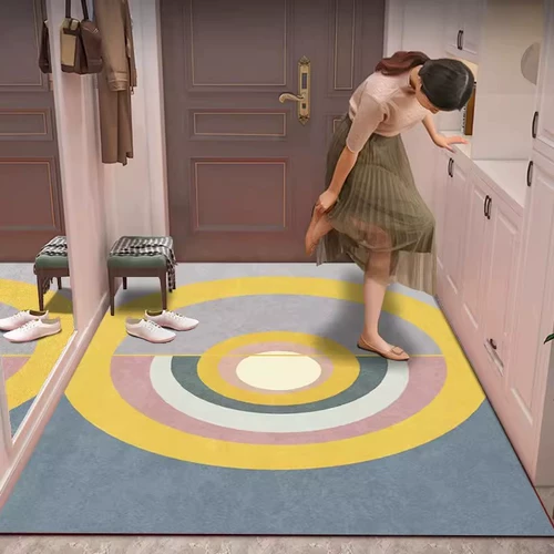 Легкая роскошь входит в дверь подушке домохозяйственной дверь Сюаньмэнь закрытие спальни ванной комнаты.