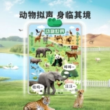 Детская игрушка, детский интеллектуальный флип-чарт для девочек, подарок на день рождения, со звуком, интеллектуальное развитие