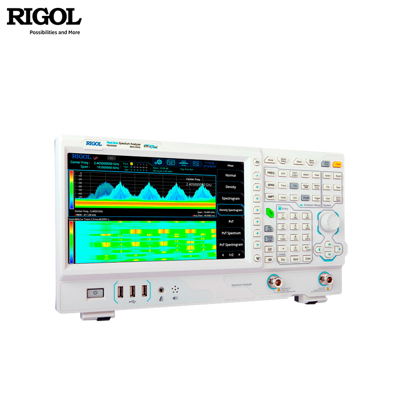 普源RIGOL实时频谱分析仪RSA3015E、RSA3030E-TG 带跟踪源3G频率 - 图0