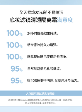郑瑄茉隔离妆前遮瑕三合一水润