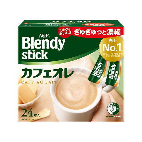 日本进口AGF blendy stick三合一速溶咖啡低卡低咖啡因0砂糖欧蕾 - 图3