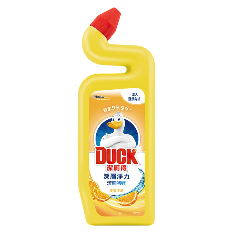 香港进口洁厕得DUCK洁厕啫喱洁厕液750ml马桶清洁剂洁厕剂清香型 - 图3