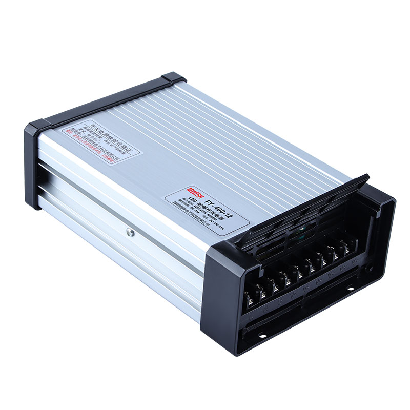 明纬FY-400-12V33A户外防雨开关电源广告发光字招牌灯箱24v变压器-图3