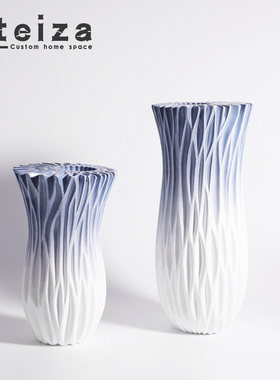 蓝色样板间树脂OTEIZA现代简约