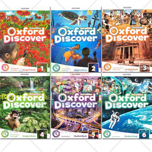 新版第二版Oxford Discover 原版正版教材1/2/3/4/5/6级 牛津少儿英语探索发现系列 英语科普系列含正版激活码oxforddiscover - 图0