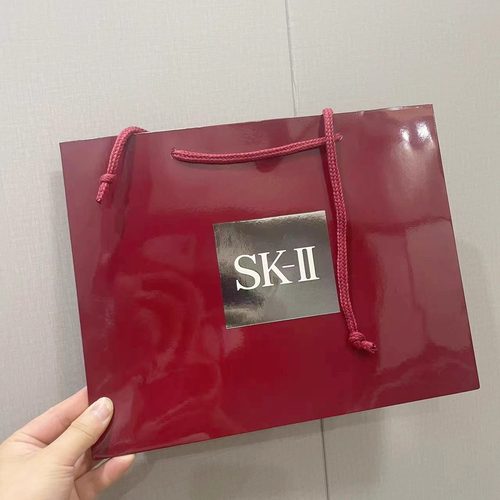 正品专柜SK2/SKII礼品袋包装礼盒礼袋手提袋纸袋包装袋送礼购物袋 - 图3
