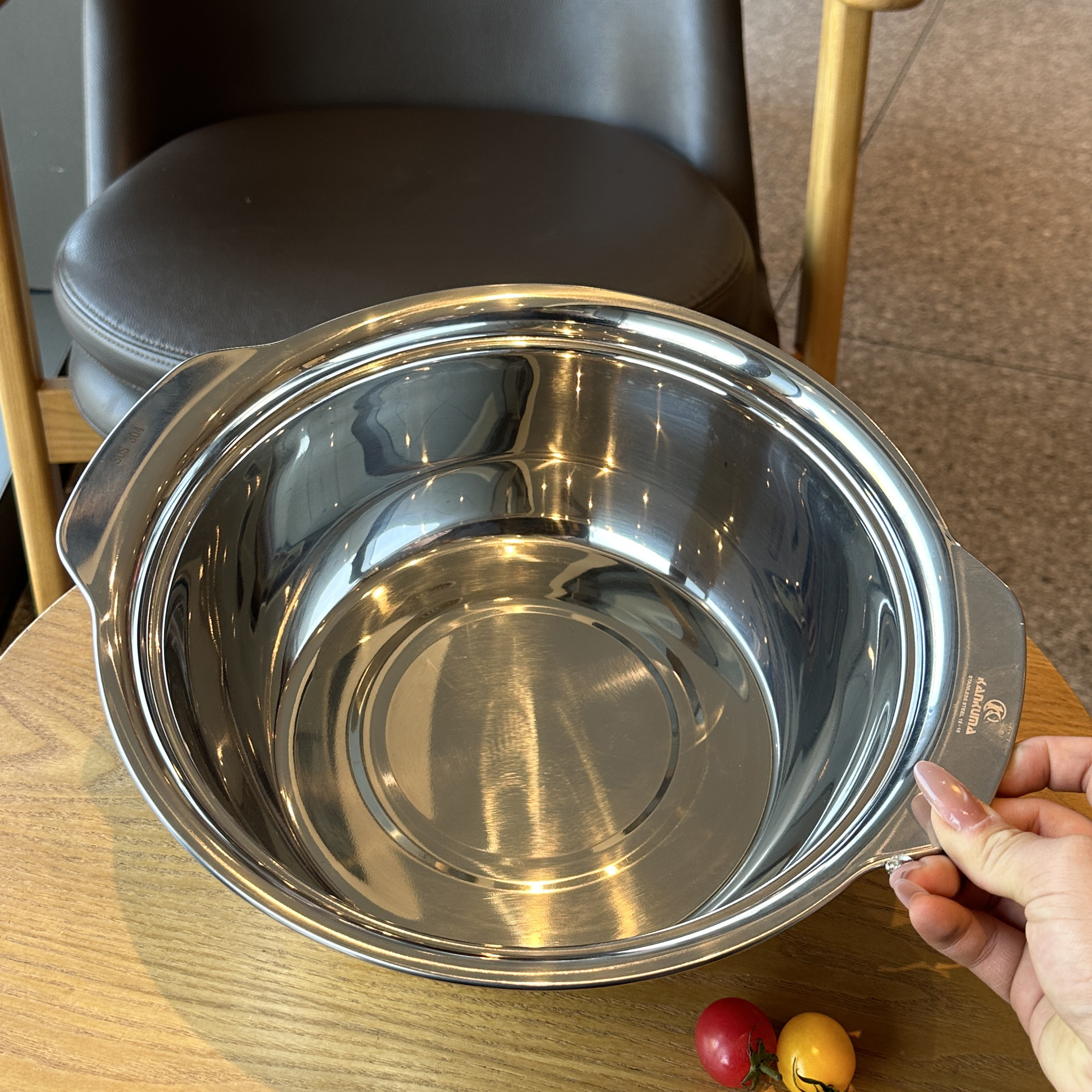 304不锈钢沥水篮套装滤水洗菜盆洗米淘米盆水果篮两件套双耳加厚,淘宝优惠券,粉丝福利购,淘宝优惠卷