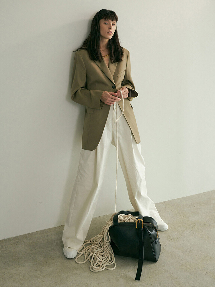 other and欧美简约通勤波士顿包 otherand女士包袋