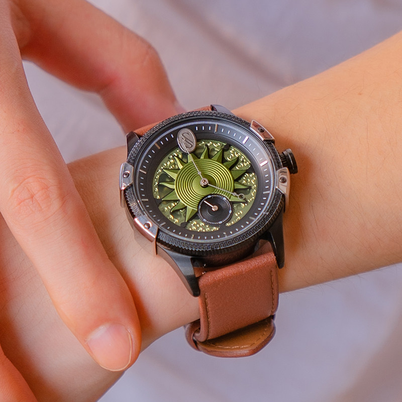 sniica史尼嘉自动皮带防水机械表 sniica国产腕表