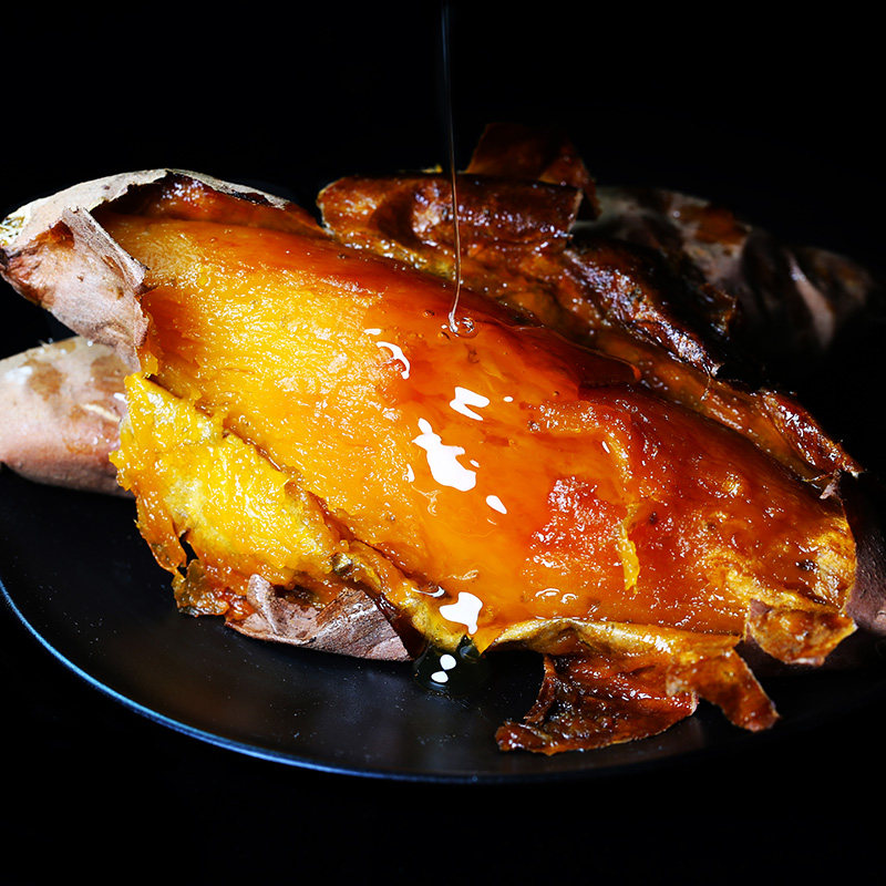 蜜薯糖心流油沙地红心烟薯25 10地瓜 果脆美番薯