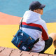 Across riding shoulder bag sports large capacity postman bag