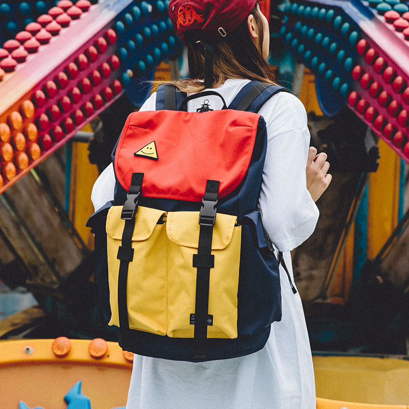 across原创潮牌大容量男休闲电脑包 across双肩背包