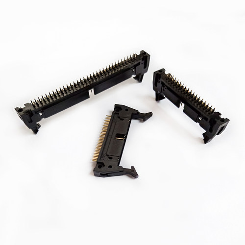 牛角插针2.54mm间距卡钩牛角座DC2-10PIN-64PIN大牛角插针 - 图3
