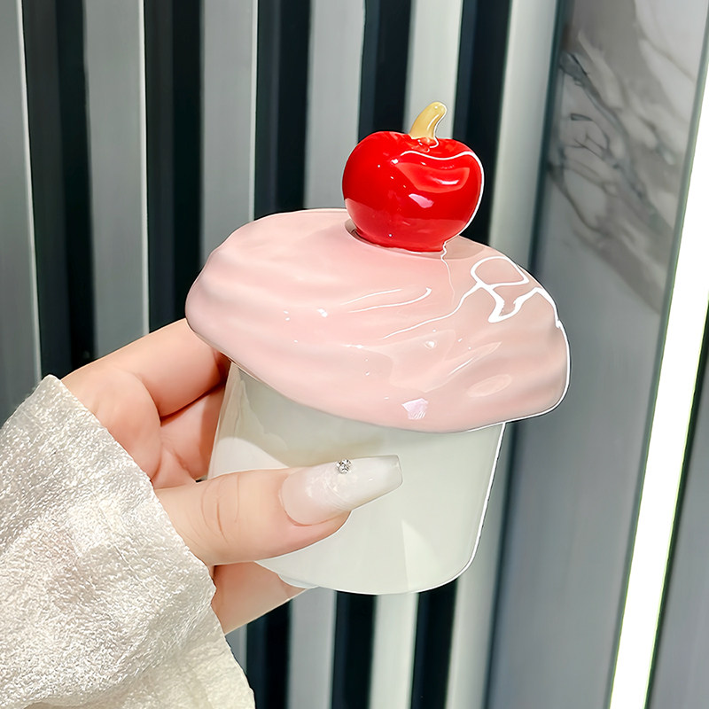 高颜值创意蛋糕牙签盒家用高档陶瓷牙签筒个性可爱棉签牙线收纳盒,淘宝优惠券,粉丝福利购,淘宝优惠卷