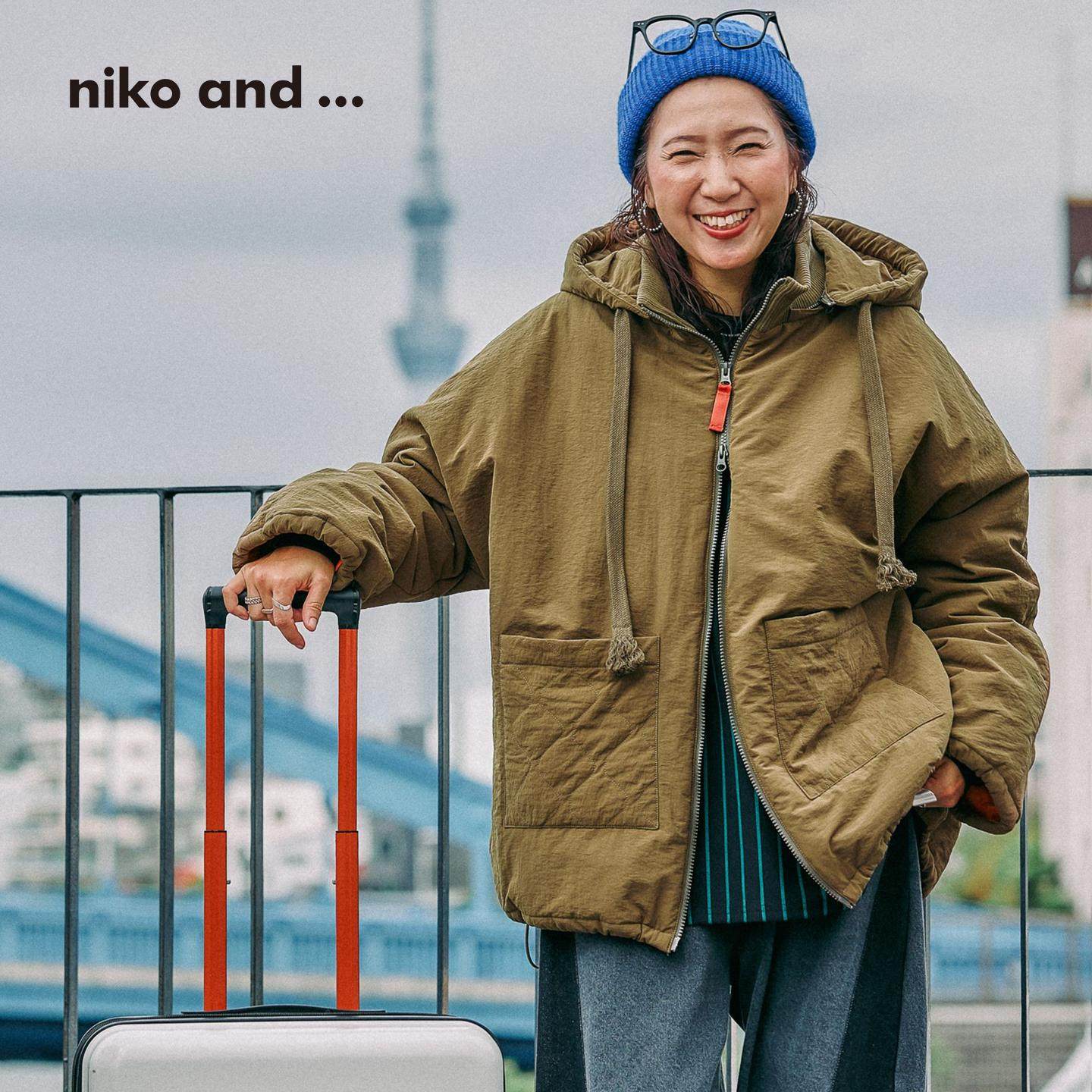niko and ...棉服女2025冬季新款大口袋连帽保暖夹棉厚外套592169,淘宝优惠券,粉丝福利购,淘宝优惠卷