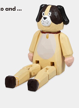 niko and ... 摆件2026新款动物木偶创意家用立体装饰摆件634556