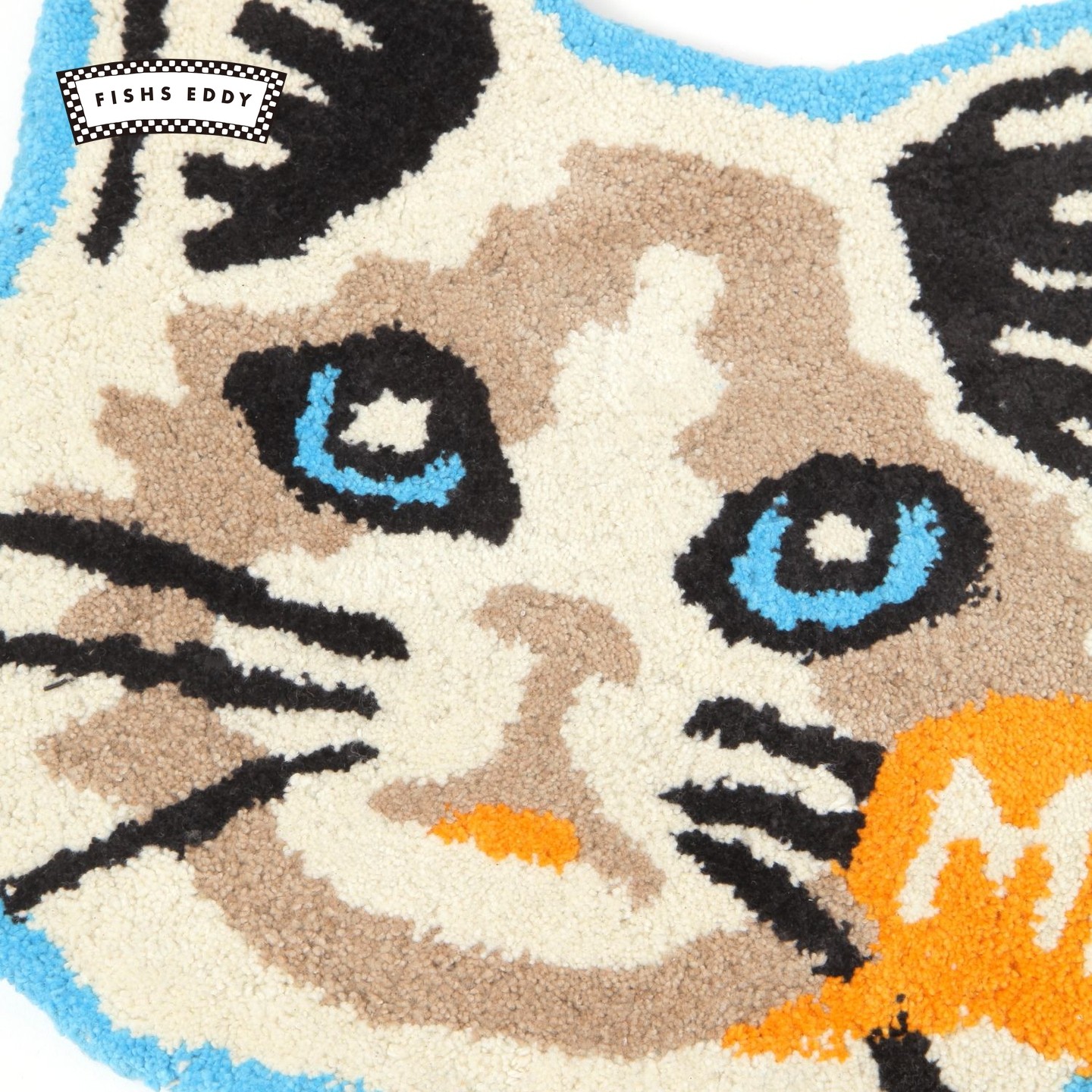 FISHS EDDY 坐垫2025新款创意可爱卡通动物异形地垫581272,淘宝优惠券,粉丝福利购,淘宝优惠卷