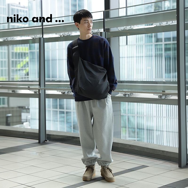 niko and…单肩包男2024年春季新款大容量纯色斜挎包991671-图3