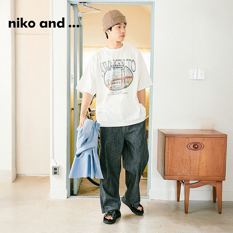 niko and ...帽子男冬季新款时尚日系简约纯色套头帽133913 - 图3