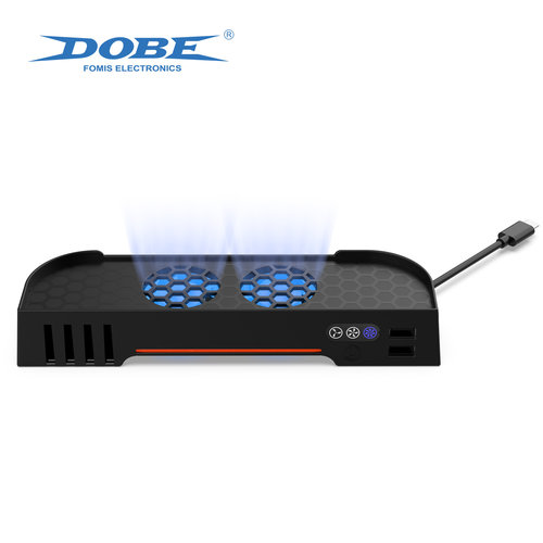DOBE 任天堂switch 2主机底座专用散热风扇增高支架配件炫酷灯光降温散热器NS配件卡带收纳 - 图0