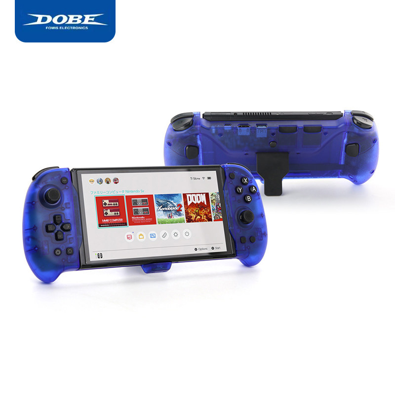【DOBE】任天堂switch OLED版NS手柄蛋壳二代Rise左右直插式握把配件joycon原装一体直连震动体感兼容,淘宝优惠券,粉丝福利购,淘宝优惠卷
