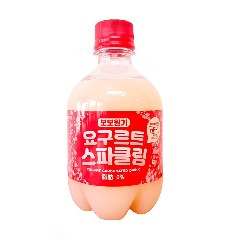 FINUTE趣莱福同款啵啵元气韩国乳酸菌碳酸饮料380ML *12商超款 - 图3