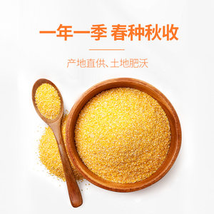 北大荒玉米糁1.5kg*1罐装杂粮东北玉米碎粗粮小碴粥玉米碴子
