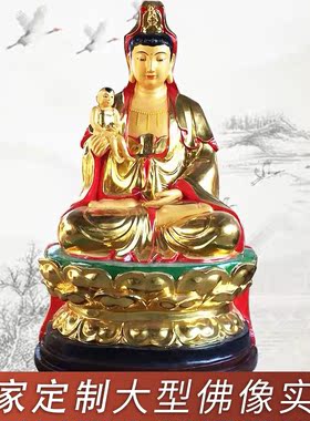 寺庙供奉四大天王神像木雕定制