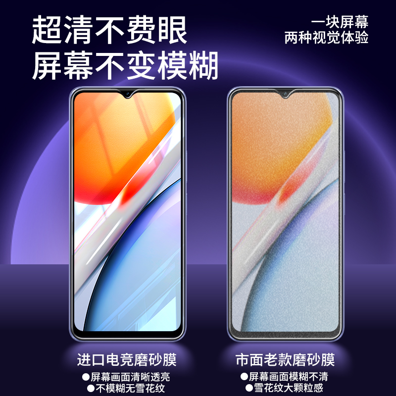 oppoa2m钢化膜磨砂a2x手机膜全屏覆盖a2防指纹抗蓝光高清0pp0a2全包边防摔刚化oppa玻璃防爆opop护眼保护贴膜 - 图1