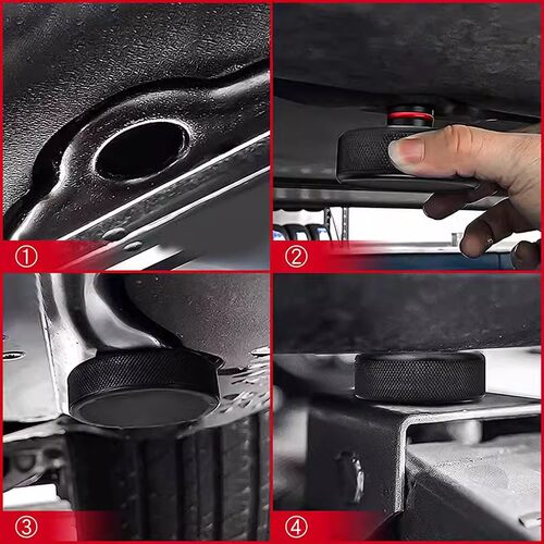 适用于特斯拉千斤顶橡胶垫Model3/Y底盘举升支撑补胎垫块胶块配件 - 图3