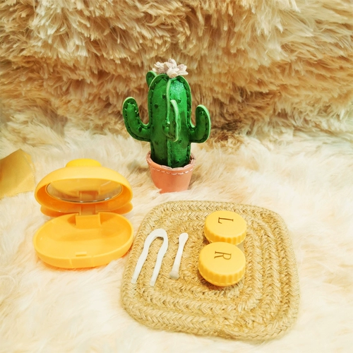 Невидимые милые портативные очки, милая маленькая невидимая коробка, простой и элегантный дизайн